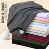 T-shirt Heavy Three-pin Summer Loose Men's Half-sleeved Large-size Advertising Shirt Cultural Shirt Double Yarn Short Sleeves