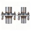 Exhaust Pipe Flange Joint Muffler Interface 409 Stainless Steel 2.01" Outer Diameter