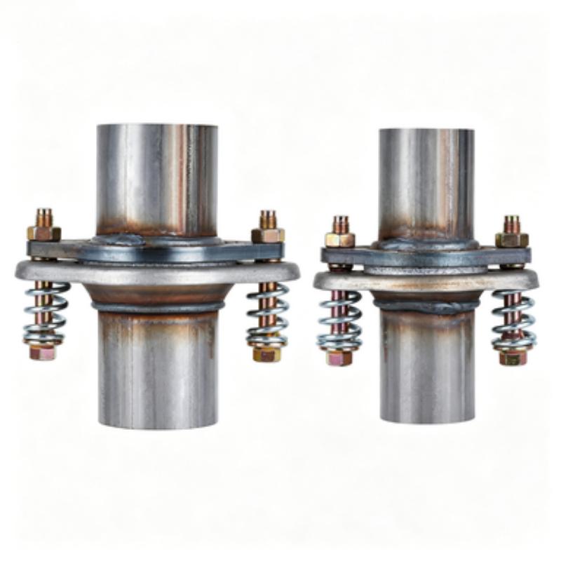 Exhaust Pipe Flange Joint Muffler Interface 409 Stainless Steel 2.01" Outer Diameter