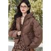 Winter New Design Cotton Clothing Women's Small Thickened Warm Short Hooded Casual Jacket