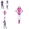 Stylish Spider Gwen Stacy Costume For Women Featuring Unique Spider-man Design For Halloween
