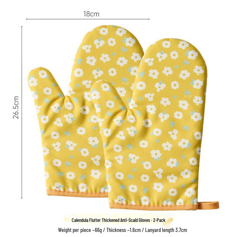 Heat-Resistant Kitchen Oven Mitt
