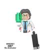Back To The Future Bricks Gift Hazbin Hotel For Halloween Christmas Minifigures Building Blocks Mini Action Figures For Children