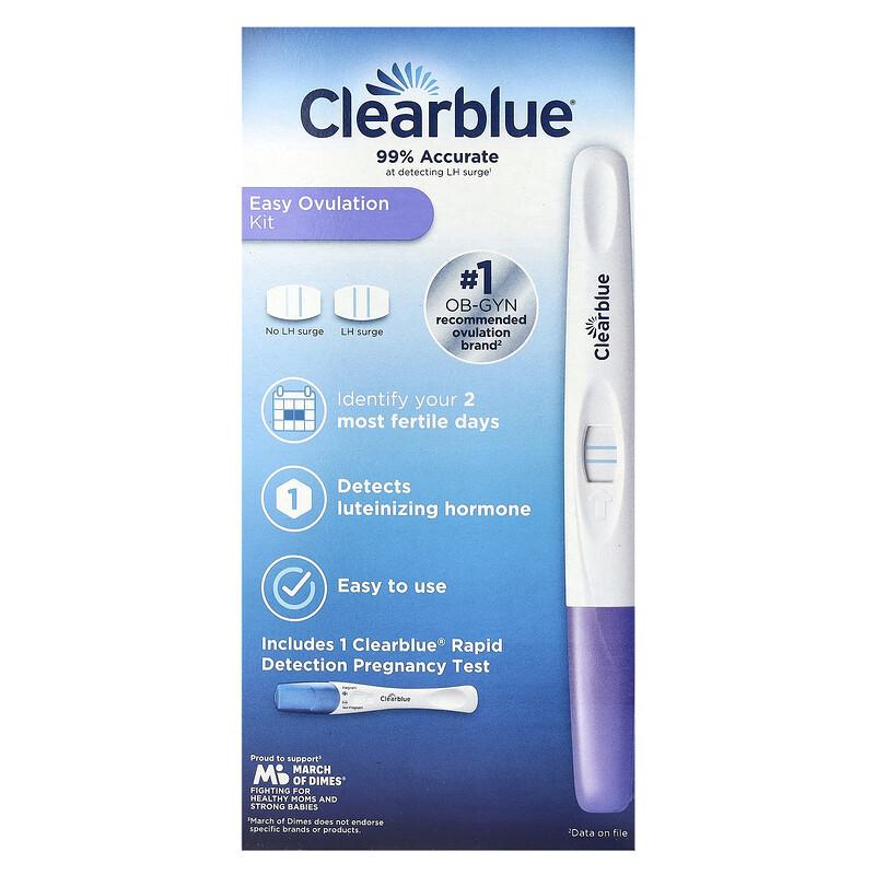 Easy Ovulation Kit, 10 Ovulation Tests + 1 Pregnancy Test