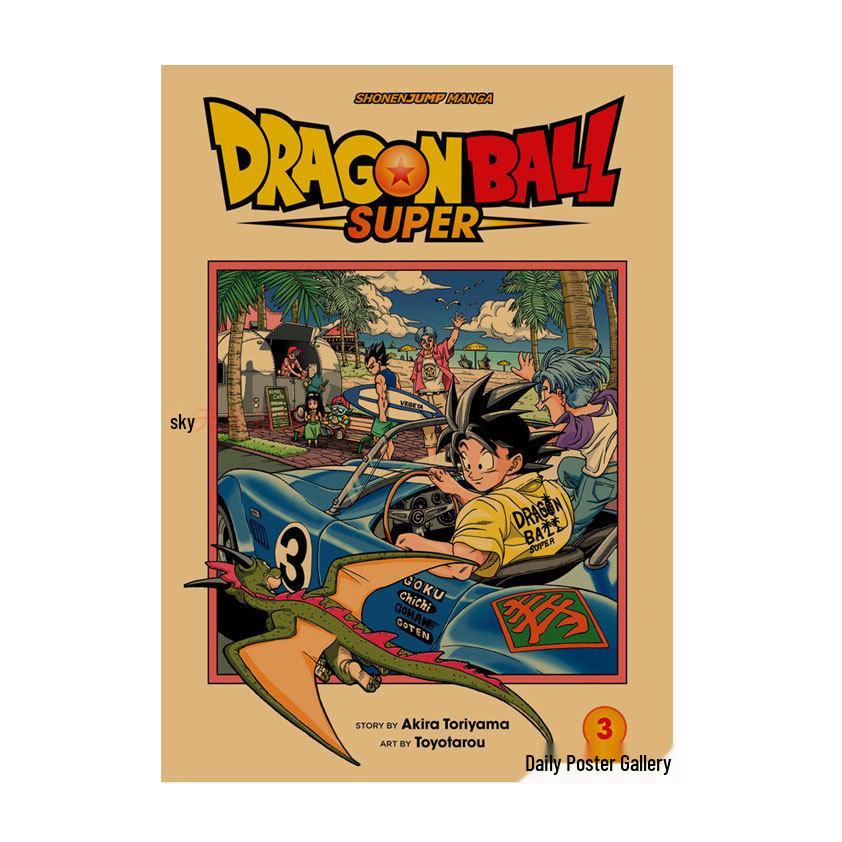Arale Anime Poster von Akira Toriyama - Dekorative Cartoon-Wandkunst für Kinderzimmer