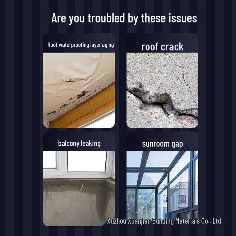 Thickened Aluminum Foil Butyl Waterproof Tape (0.5-1.5mm) - Self-Adhesive for Roof and Wall Leak Repair