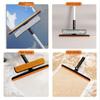 360-Degree Window Cleaner 3 In 1 Floor Squeegee Wiper Telescopic Window Brush  Bathroom