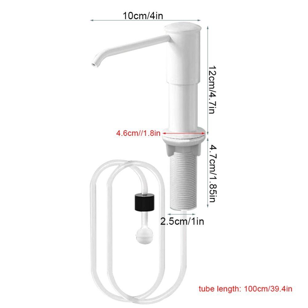 Extention Tube Soap Liquid Pump Hand Pressure Dishes Dispenser Universal Soap Dispenser Μπάνιο