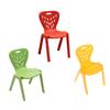 Colorful Doll Furniture Small Chair Model Figurine With Hole Design For Doll House Accessories And Kids Pretend Play Game
