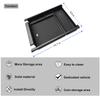 Center Console Organizer Tray For -2025 GMC Sierra/Chevy Silverado Armrest Box Car Storage Secondary Car Box ABS Accessories