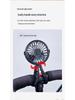 Cross-border Octopus Handheld Mini Stroller Fan with Night Light, USB Rechargeable, Multifunctional.