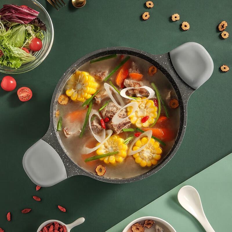 

Chuidahuang Non-stick Micro-Pressure Soup Pot with Steamer