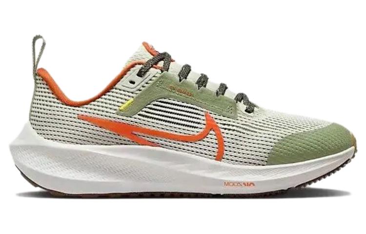 Kids' Sneakers Nike Air Zoom Pegasus 40 GS 'Oil Green Campfire Orange'