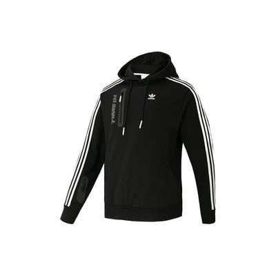 adidas Originals Ninja Hoodie With Trefoil Logo Men Hoodies Black GP2313