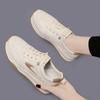 Leather Sneakers Women's New Models Breathable Spring and Autumn Fashion Versatile Women's Shoes Platform Leather Women's Casual Shoes