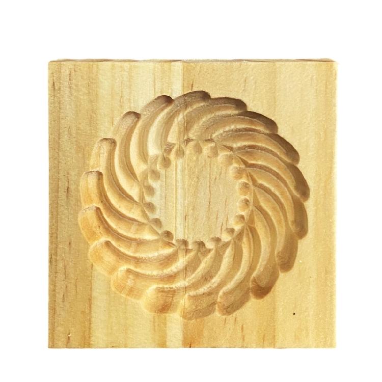 Classical Wood Cookie Molds With Unseamed Releases Feature Natural Materials Construction Perfect For Shaping Cookie And Chocolates