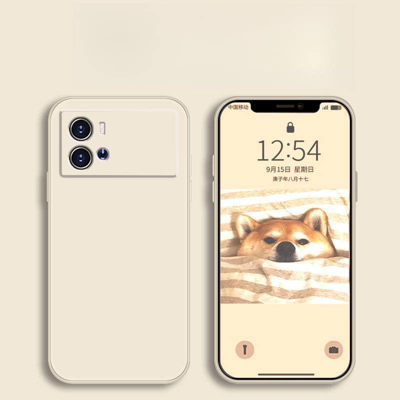 Applicable To Oppoa57-5g Mobile Phone Case Protection Case Liquid Soft Silicone Full-cover Anti-fall Case for Men and Women