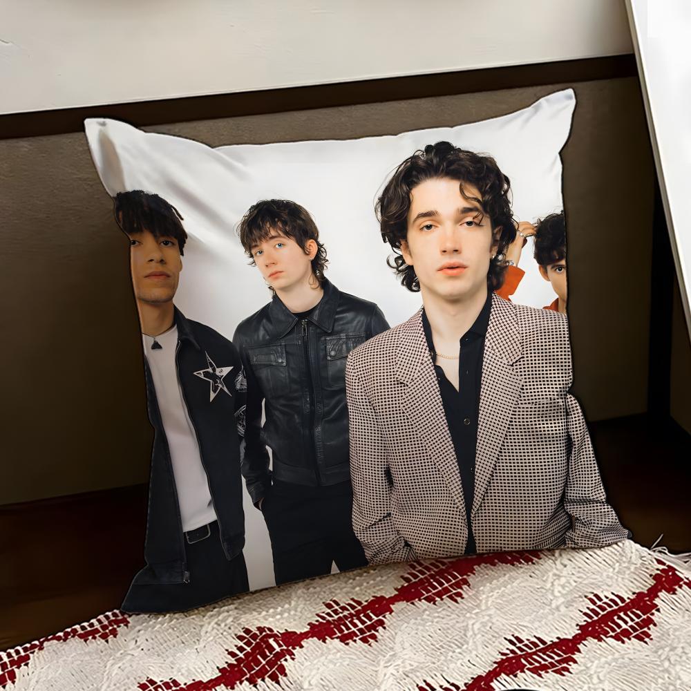 IInhaler Band Cushion Cover Reversible Soft Durable Pillow Cover Home Car MultiScene Use for Daily Comfort