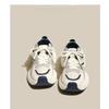 Mesh Breathable Leather Dad Shoes Children's Summer New Thick-soled Heightening Lightweight Casual Sports Shoes
