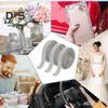 3 Rollen Strassband, selbstklebende Streifen aus Kunstkristall, elegante dekorative Zierrolle zum Selbermachen, Basteln, Kleidung, Schuhe, funkelndes Verzierungsband