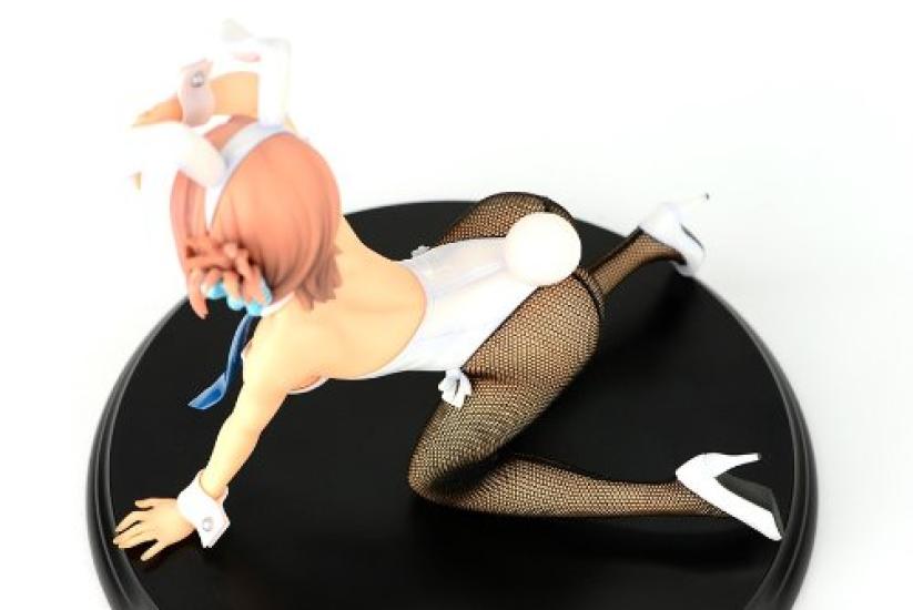 To Heart 2 Komaki Manaka White Bunny Scale PVC Painted Finished Figure Ver. 1/5