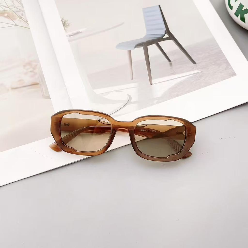 Square Sunglasses Women Men UV400 Protection Fashion Trendy Sun Glasses for Fishing Hiking Outdoor Activities