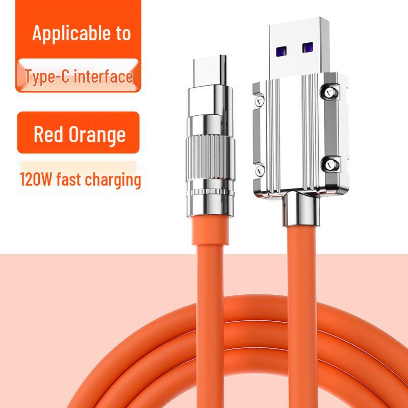 Ruiluo Type-C Fast Charging Cable for Huawei, Oppo, Honor, Vivo, Xiaomi (6A)