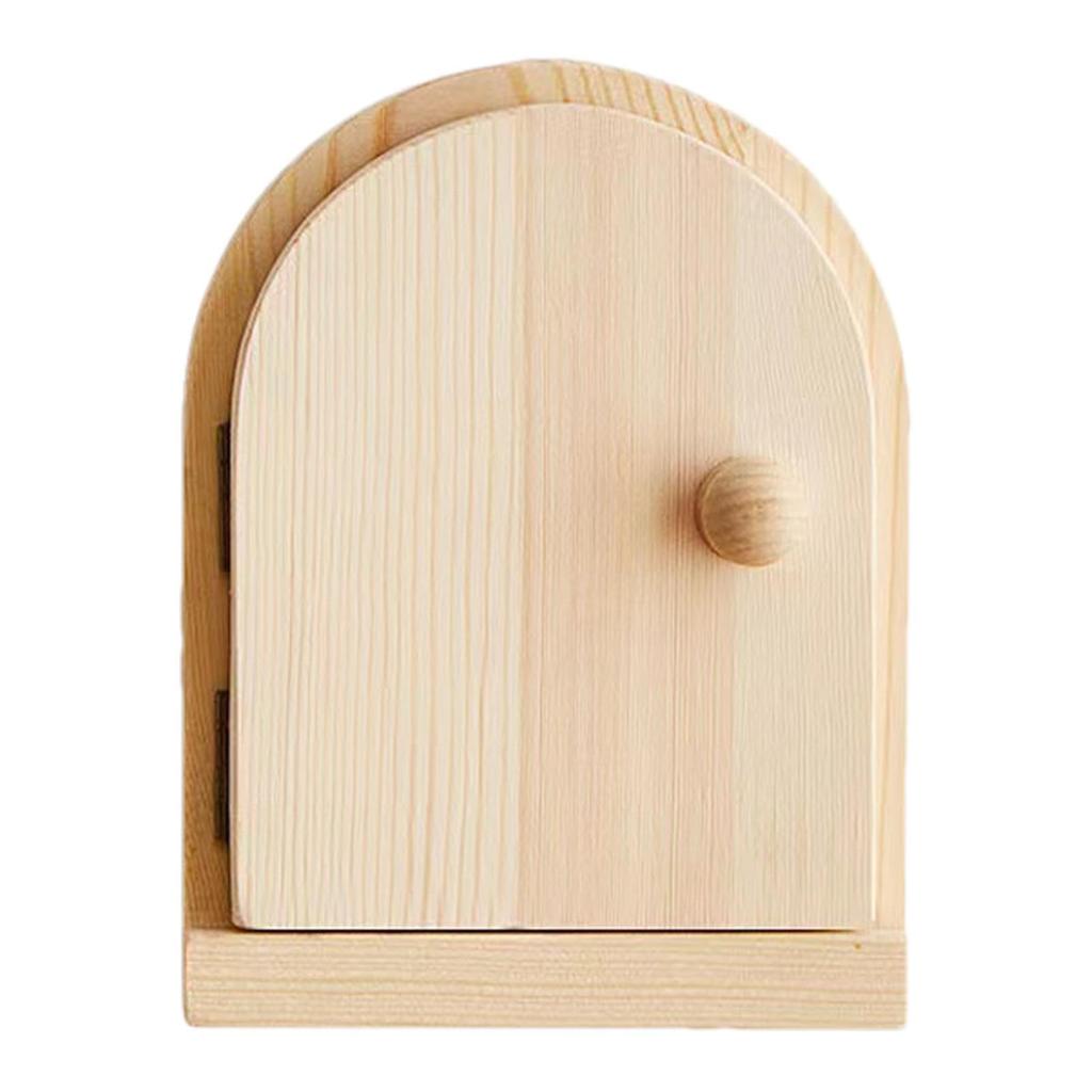 Wooden Switch Cover Outlet Protector Decorative Frame Wall Socket Safety Cover Anti Electric Touch Guard