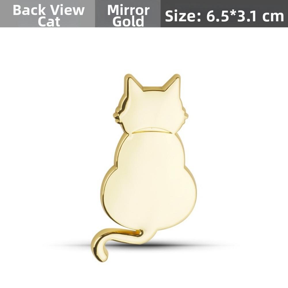 Cute Cat Car Emblem Personalized Car Covering Decor New Car Exterior Decorative Sticker
