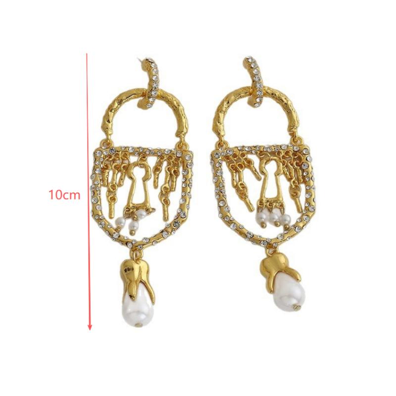 

Fantastic Vintage Metal Drop Dangle Pearl Tassel Earrings For Women Fashion Jewelry Gift Earrings Accessories