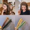 Korea Mode Lange Zahn Haarbänder Für Frauen Nicht Slip Haar Kämme Einfarbig Geometrische Lünette Femme Haar Zubehör Mädchen