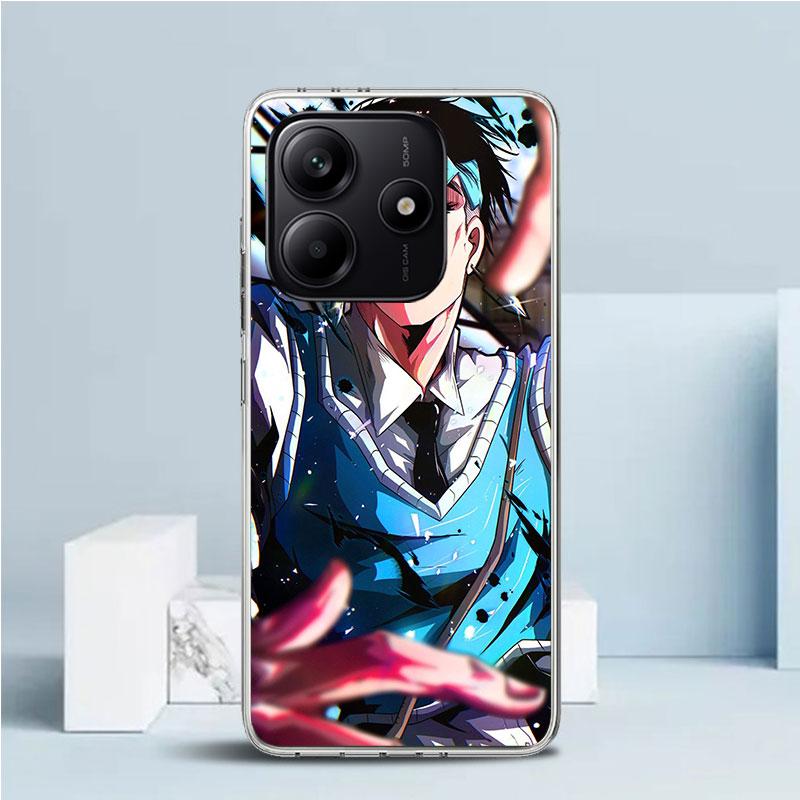 JoJo Adventure Rohan Kishibe Soft Cover for Xiaomi Redmi Note 15 14 13 12 Pro Plus Phone Case 14S 11S 11T 11E 10S 10 4G Pattern