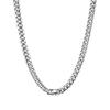 Titanium Steel Colorfast Cuban Chain Necklace for Men - Trendy, Versatile, High-End Accessory