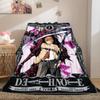 Anime Death Note All-Season Versatile Travel Blanket Compact Suitable for Office Nap & Outdoor Camping LXRa24