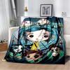 New Coraline Horror Cartoon Gift Soft Flannel Blanket,Throw Blanket Comfortable Blanket for Beds Sofa Home Bedroom Kids