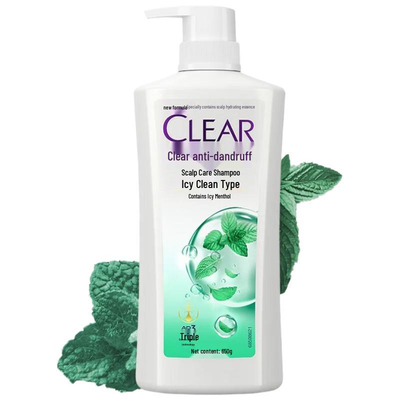 Clear Anti-Dandruff Ice Cool Purifying Scalp Care Shampoo
