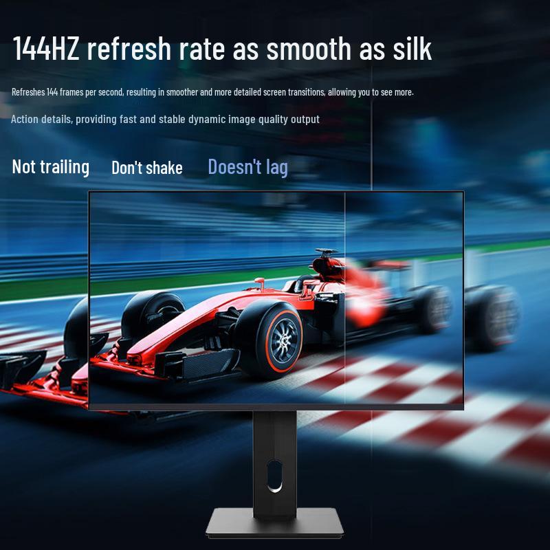 24" Rotating Vertical Monitor, 27" 4K 144Hz IPS Design Secondary Display