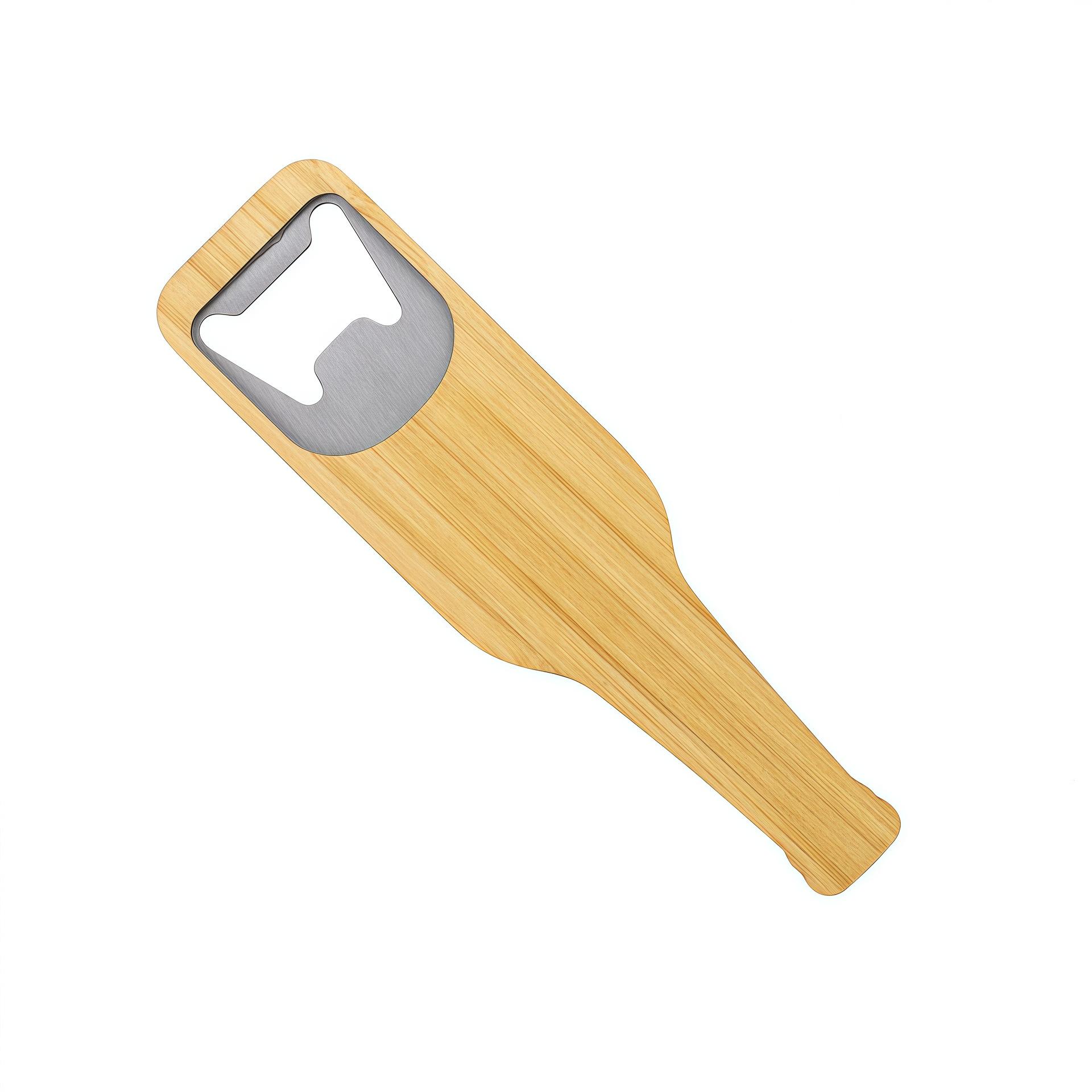 Wooden wooden handle bottle opener Wooden stainless steel beer opener Wooden ice screwdriver
