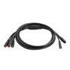 BAAU Elektrické jízdní kolo Kabel 1TO5 Vodotěsné Kabelové průchodky Vodiče pro KT Ovladač Motor Plynová rukojeť Brzda Displej