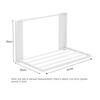 Balcony Washing Machine Magnetic Storage Rack Washing Machine Side Folding Clothes Towel Hanger Storage Rack Bathroom Shelf