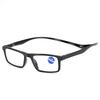 1PC Blue Light Blocking Reading Glasses Magnetic Hanging Neck Portable Round Computer Eyewear for Women Men Elders