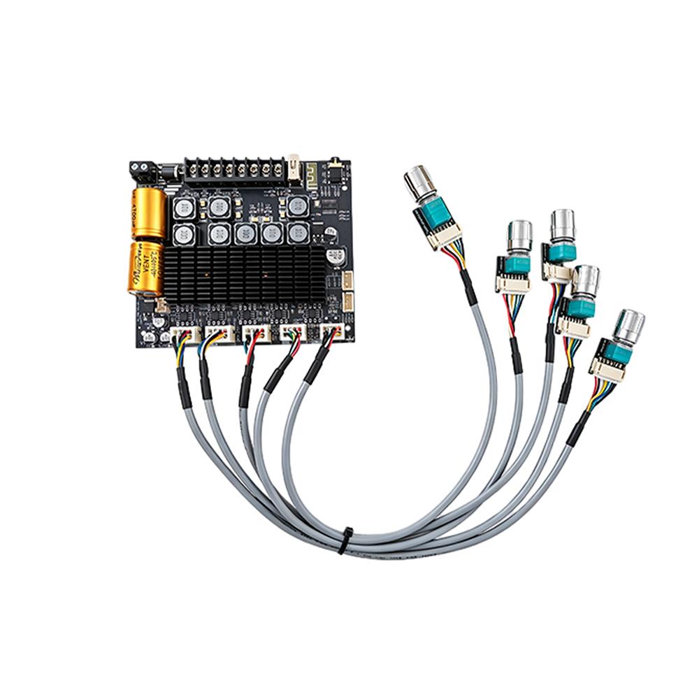 2.2 Channel Dual Subwoofer Bluetooth Amp Board ZK‑TB22 CS3865 Chip DC12‑24V Replaceable Op‑Amp Multiple Protection