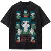 Anime The Apothecary Diaries Maomao Graphic T Shirt Men Women Clothing Oversized Tshirt Washed Cotton Tee Harajuku Male T-shirt
