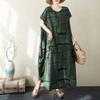 DIMANAF New 2026 Women Plus Size Summer Beach Fashion Lady Long Dress Loose Oversize Maxi Floral Print Sundress Clothing