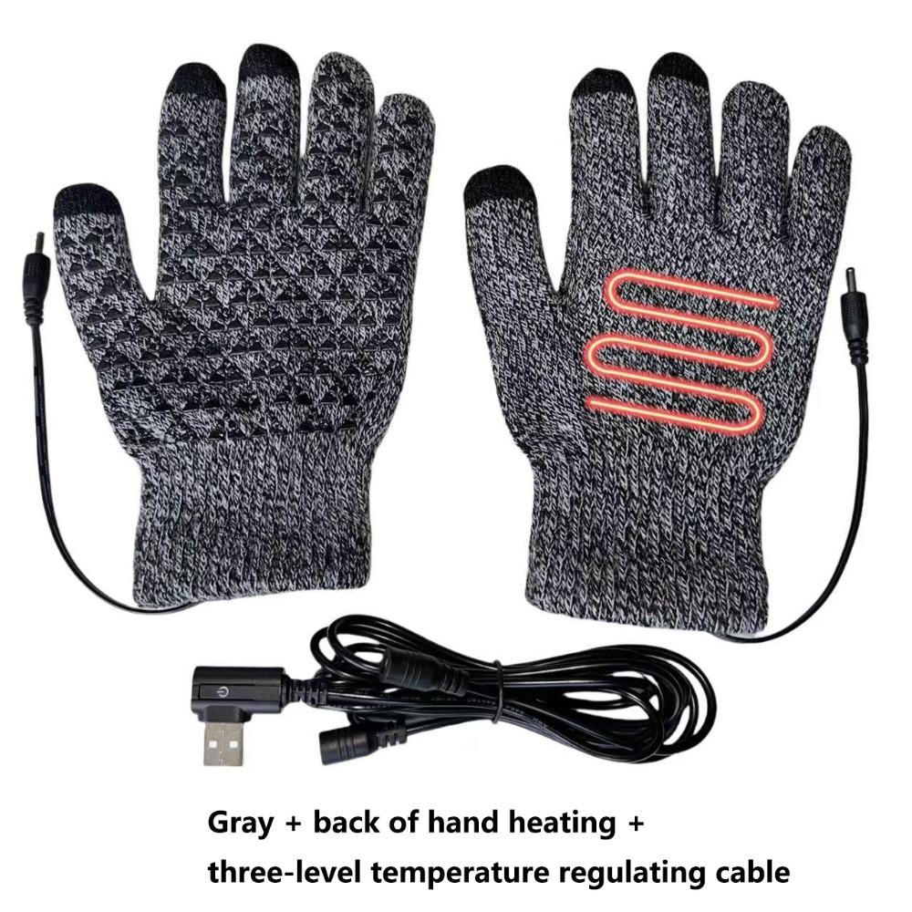 Thickened Electric Heating Gloves Touchscreen Hand Warming Gloves Touchscreen Gloves  Winter