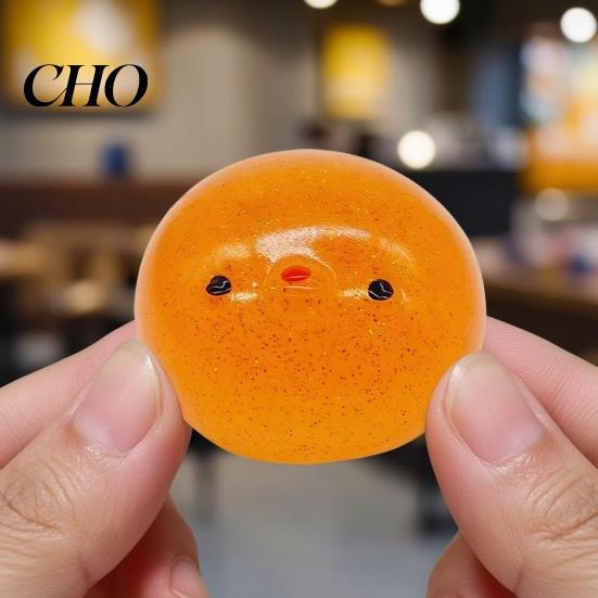 Kids Stress Relief Toy Mini Glitter Animal Squeeze Toy, Whale Hedgehog Dolphin Crab Rabbit Gadget Pinch Anxiety Stretchy Ball, Party Favors