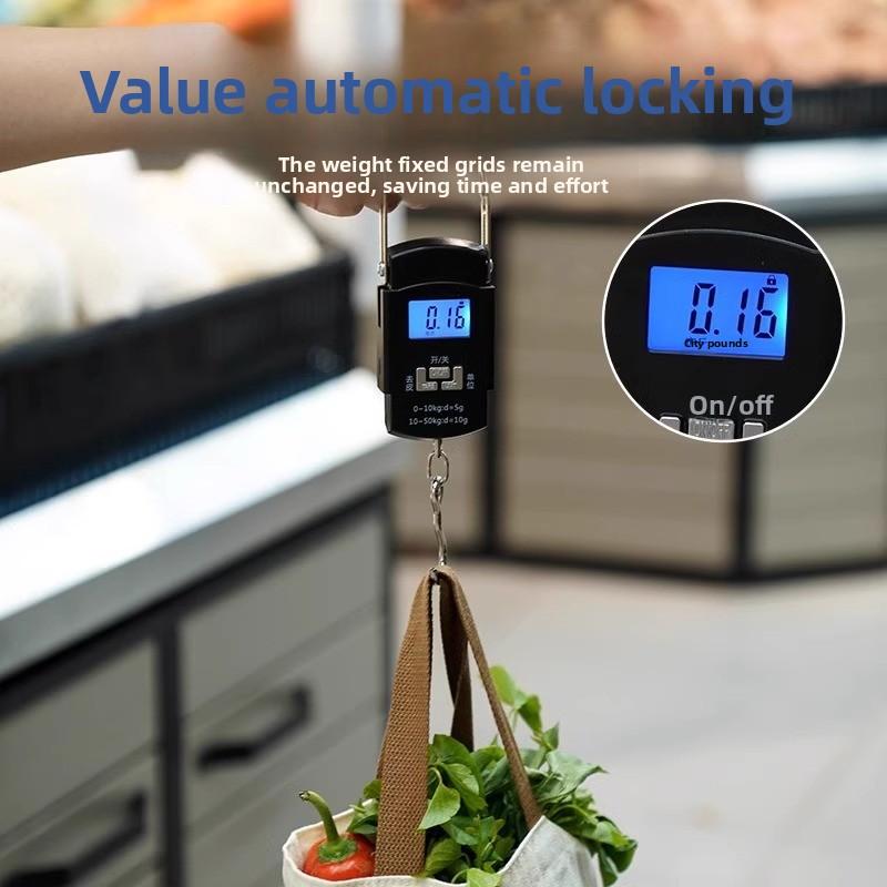 High-precision Household Portable Small Weigher Hook Portable Spring Scale