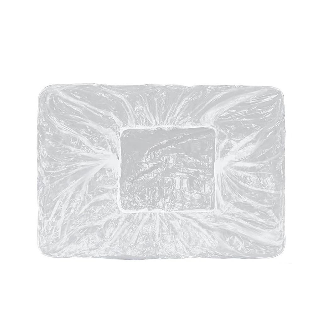 40 Pcs Paint Roller Tray Liners Transparent Reusable Paint Tray Liner Bag Covers with Elastic Edges
