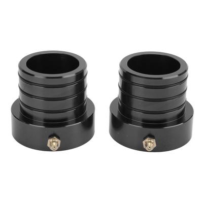 2pcs Front Axle Tube Seal Set Billet Aluminum Oxidation Resistance Replacement for Jeep Wrangler Cherokee TJ