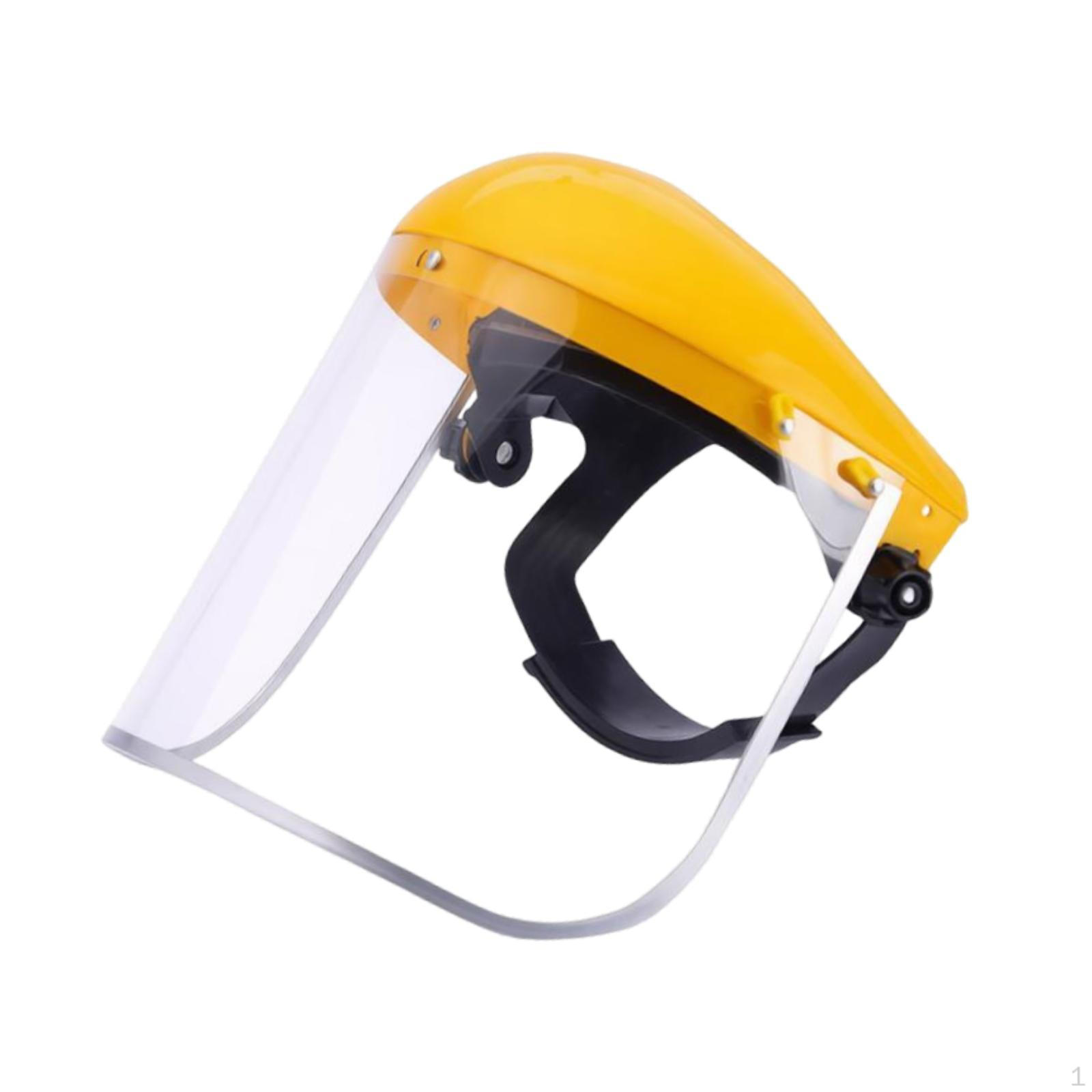 

Face Shield Resistant Full Cover Protection for Home Decoration Outdoor Sanding жёлтый